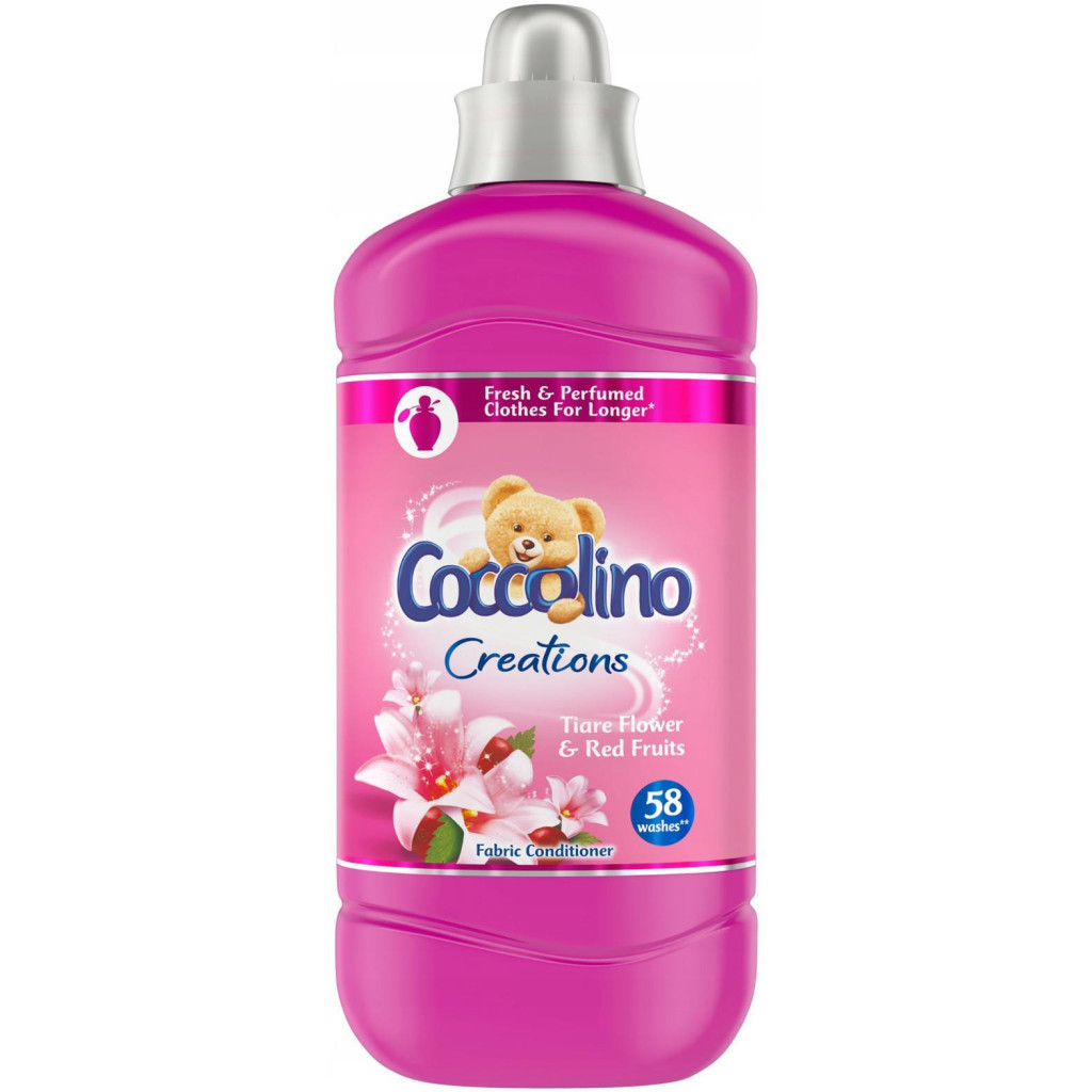 Кондиціонер для білизни Coccolino Creations Tiare Flower & Red Fruits 1.45 л (8710447283196) - зображення 1