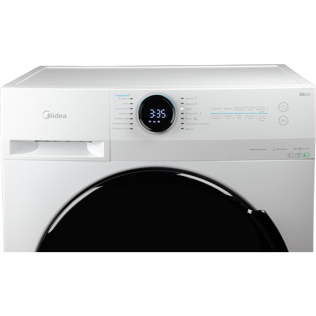 Пральна машина Midea MF200W80WB/W-UA - зображення 5