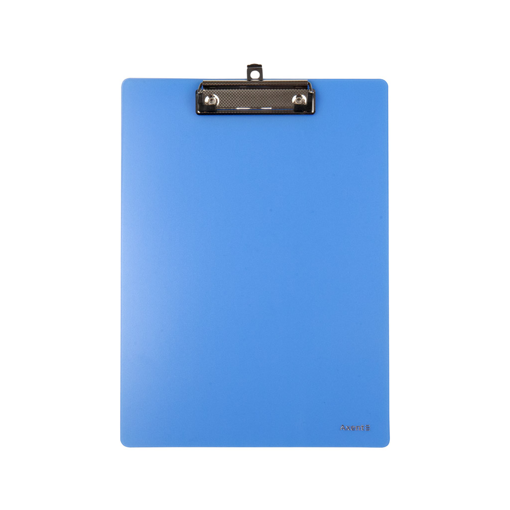 Клипборд-папка Axent з металевим кліпом А4 Блакитная (2515-07-A) - зображення 1