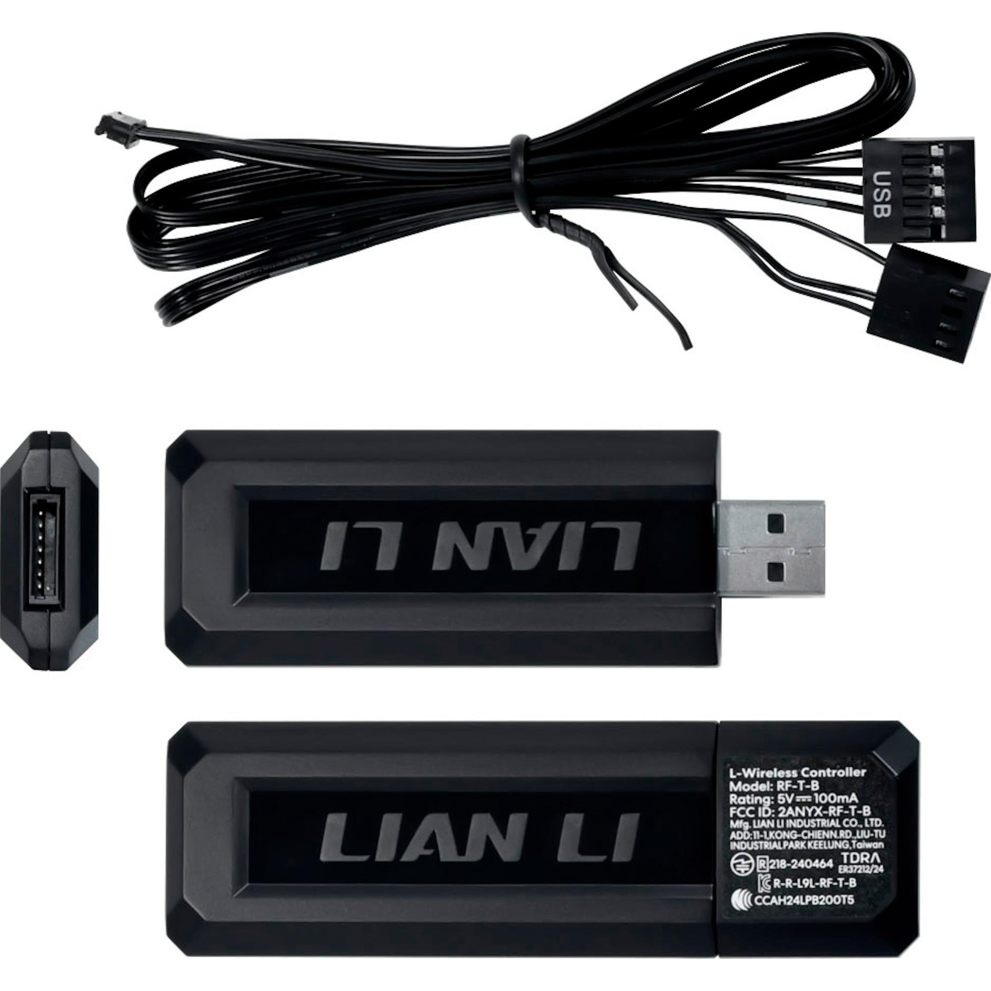 Вентилятор Lian Li Uni Fan SL-INF Wireless 120-3 Black (G99.12SLIN1W3B.00) - зображення 3