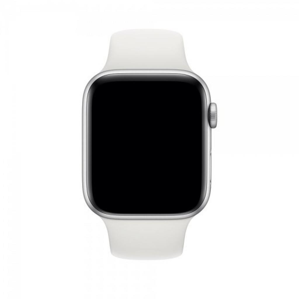 Ремінець до смарт-годинника Apple 44mm Sport Band White - S/M & M/L (MTPK2ZM/A) - зображення 2
