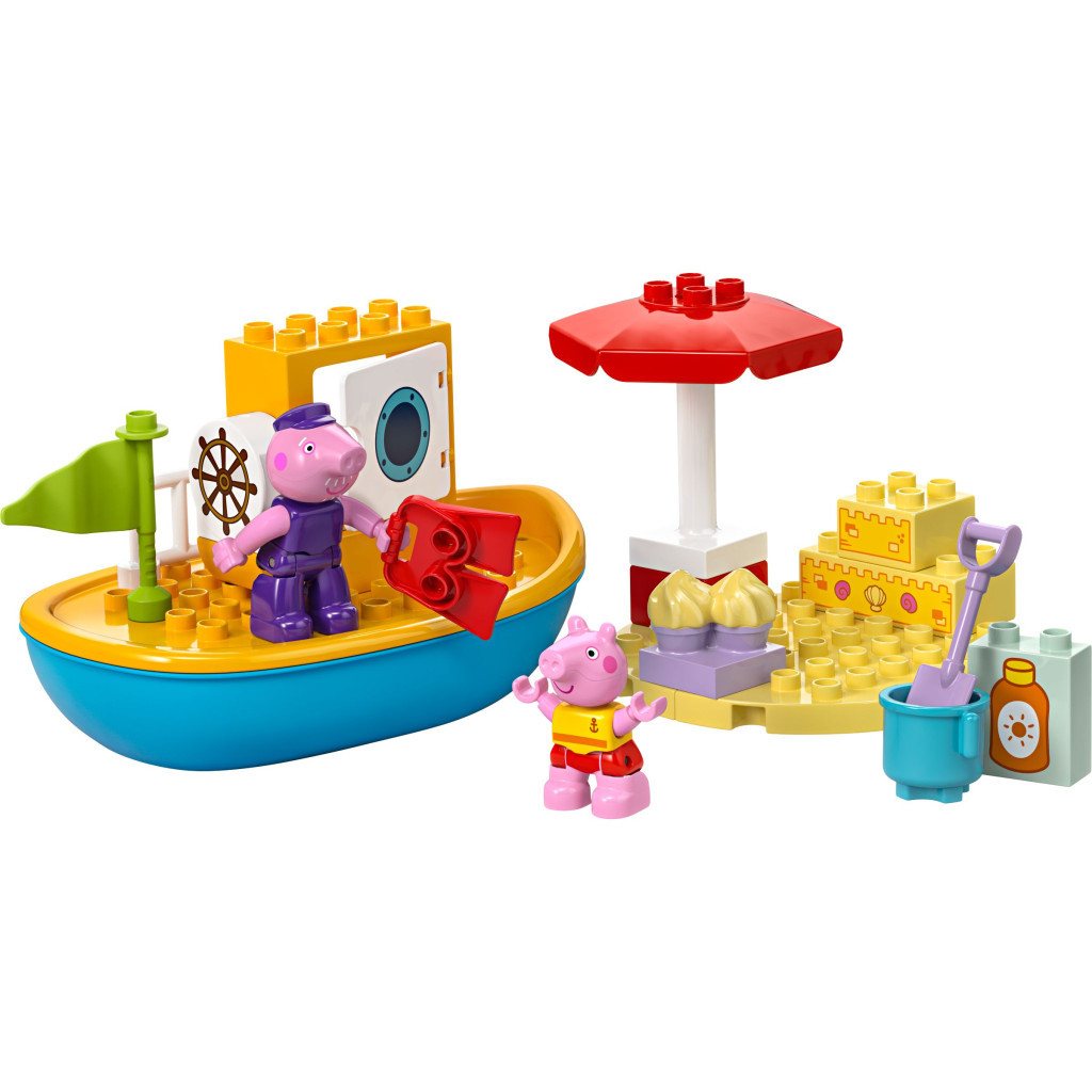 Конструктор LEGO DUPLO Peppa Pig Морська прогулянка Пеппи на човні (10432) - зображення 2