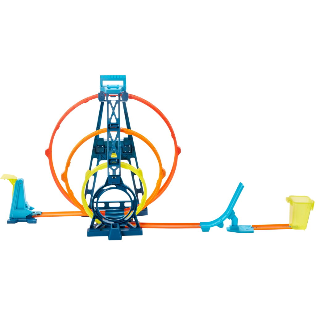 Автотрек Hot Wheels Потрійна петля (GLC96) - зображення 2