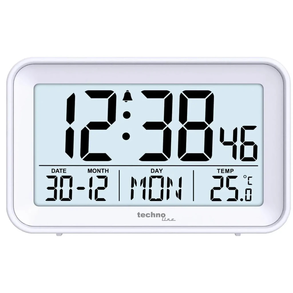 Настільний годинник Technoline WT497 White (DAS302471) - зображення 1