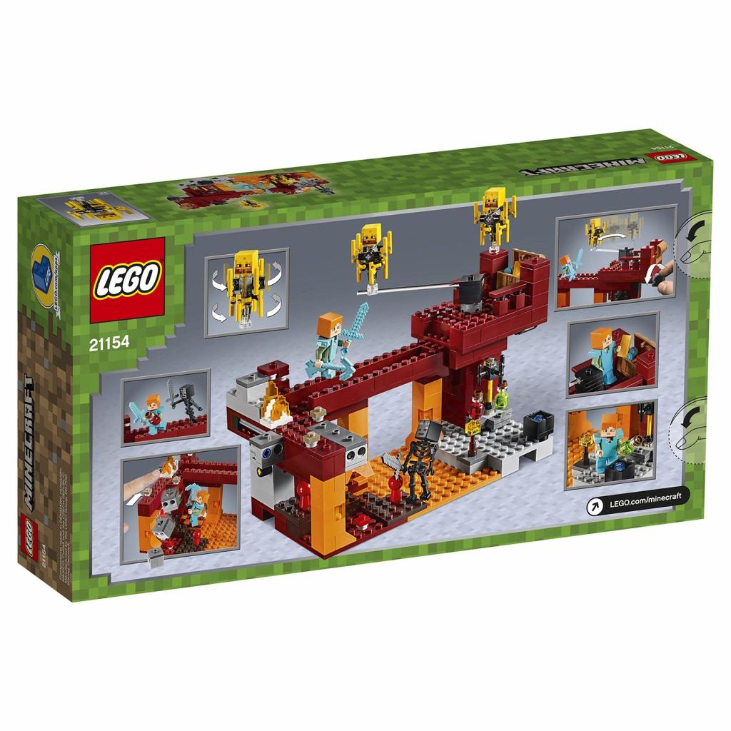 Конструктор LEGO MINECRAFT Міст іфрита 1767 деталей (21154) - зображення 9