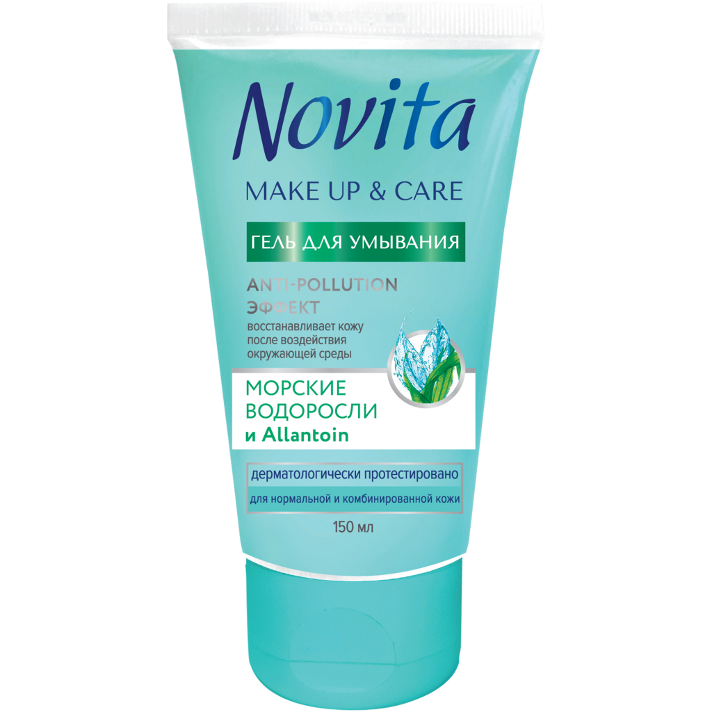 Гель для вмивання Novita Make up & Care в тубі 150 мл (5900116041162) - зображення 1