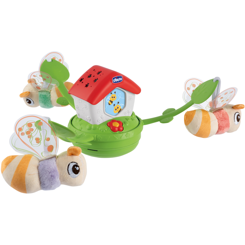 Мобіле Chicco проектор на ліжечко 3 в 1 Бджолиний будиночок (11080.00) - зображення 7