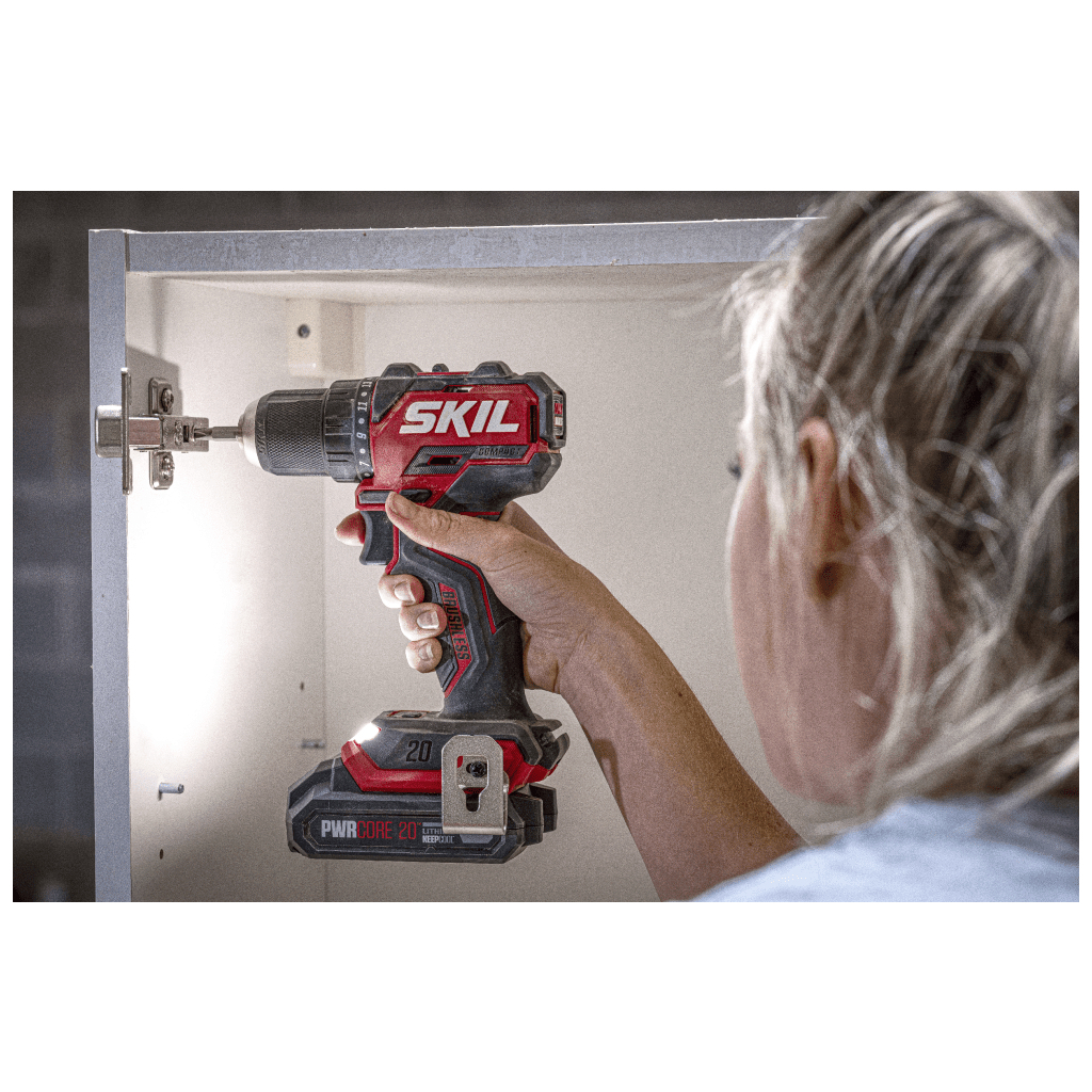 Шуруповерт Skil 3065 CA Compact Li-Ion 20V, безщітковий ударний, 2.0Ah, зарядний пристрій (DD1E3065CA+BC1E3136A) - зображення 3