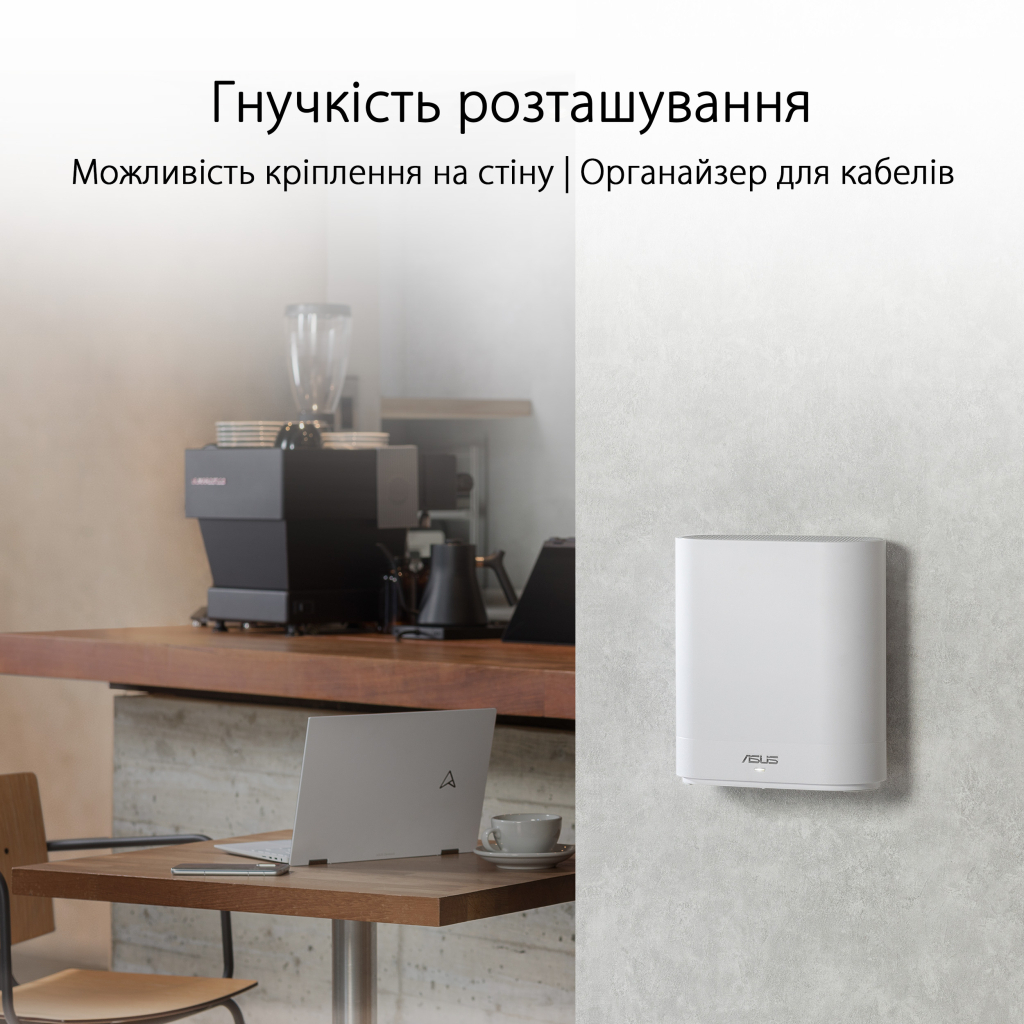 Точка доступу Wi-Fi ASUS EBM68 2pk White (90IG07V0-MO3A40) - зображення 7