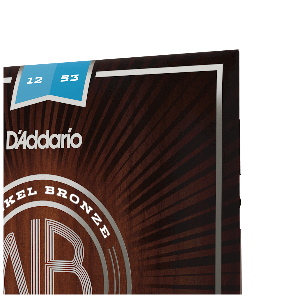 Струни для гітари D'Addario Nickel Bronze Light (12-53) (NB1253) - зображення 3