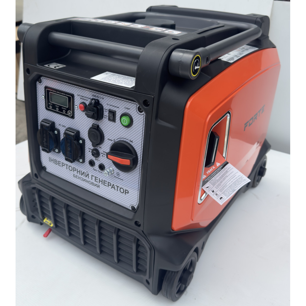 Генератор Forte інверторний FG5500iE 4kW, стартер ручний, електричний , 11л. (148251) - зображення 8