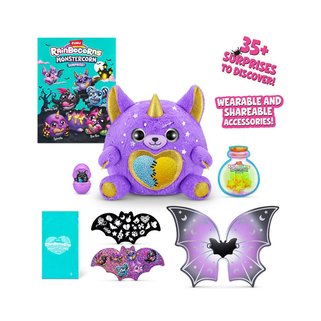 М'яка іграшка Rainbocorns сюрприз G серія Monstercorn Surprise (9297G) - зображення 3