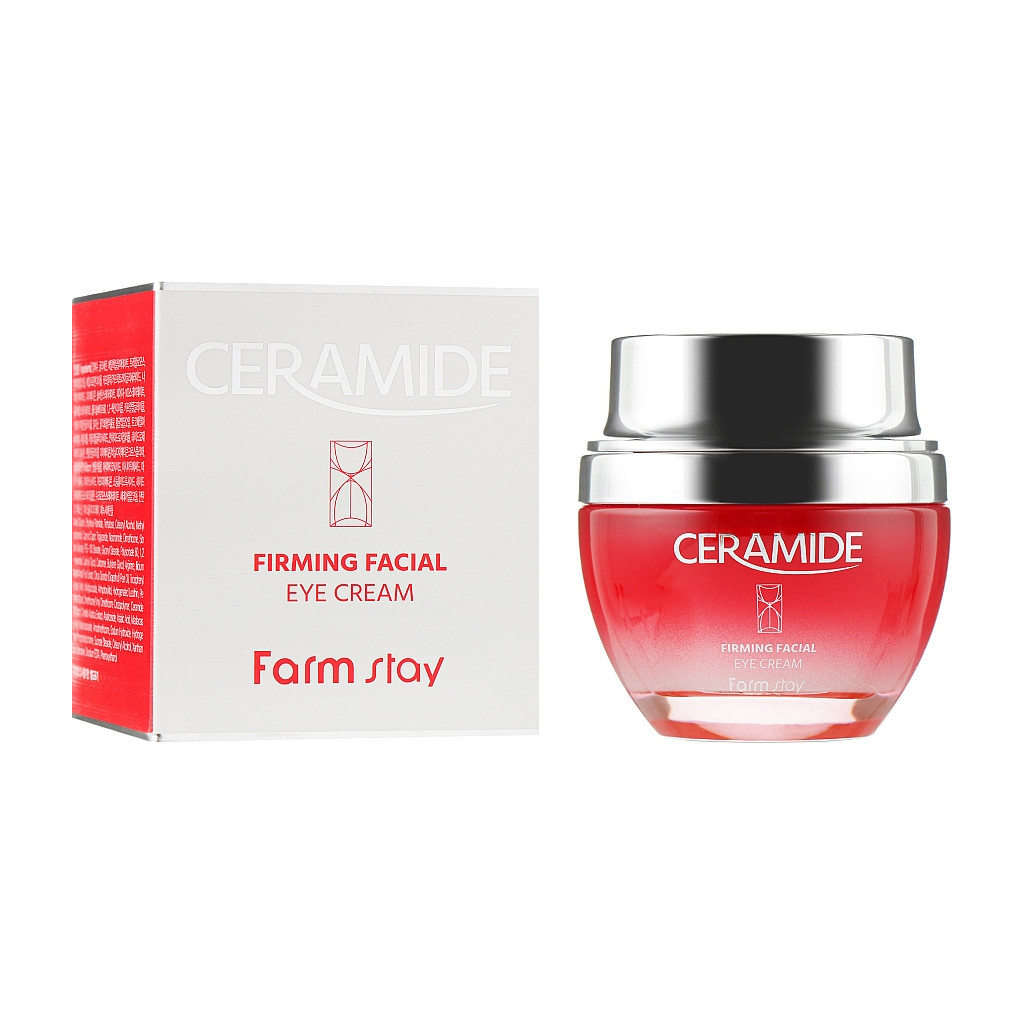 Крем для шкіри навколо очей FarmStay Ceramide Firming Facial Eye Cream Зміцнювальний з керамідами 50 мл (8809480772696) - зображення 2