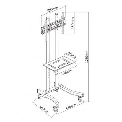 Стійка презентаційна ITech T1030 - зображення 2