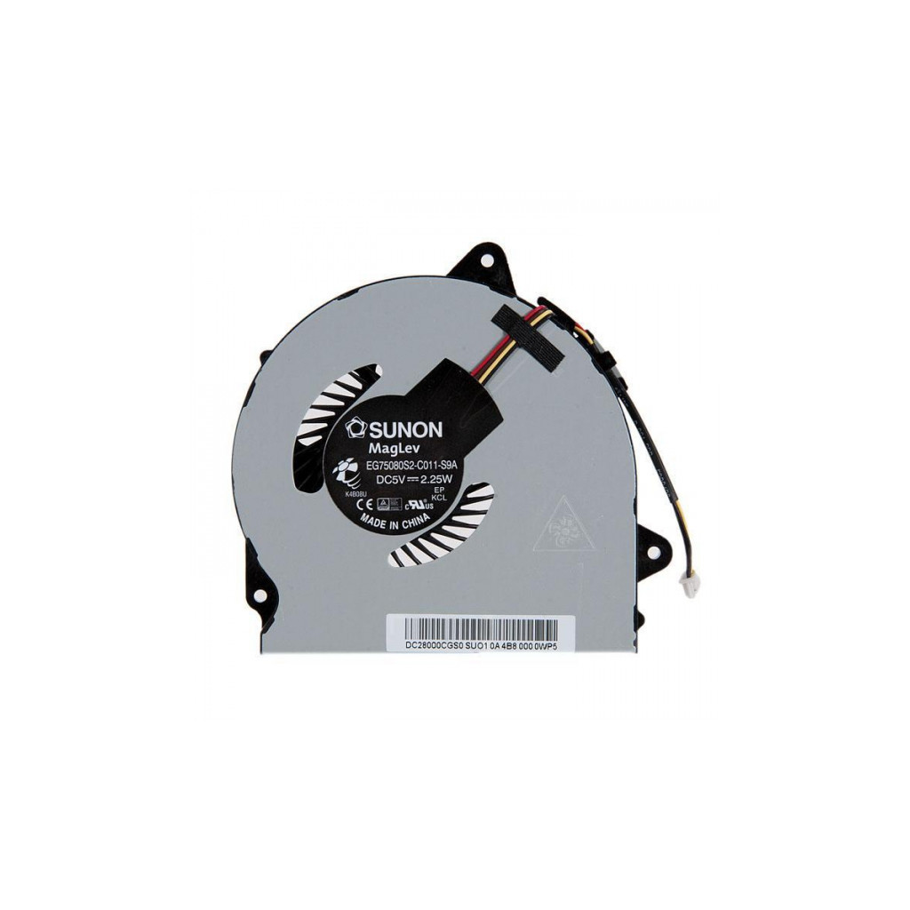 Вентилятор ноутбука Lenovo IdeaPad G40/G50 DC(5V,0.4A) 4pin (AB7205HX-GC1/JAL50/EG75080S2-C011-S9A) - зображення 1
