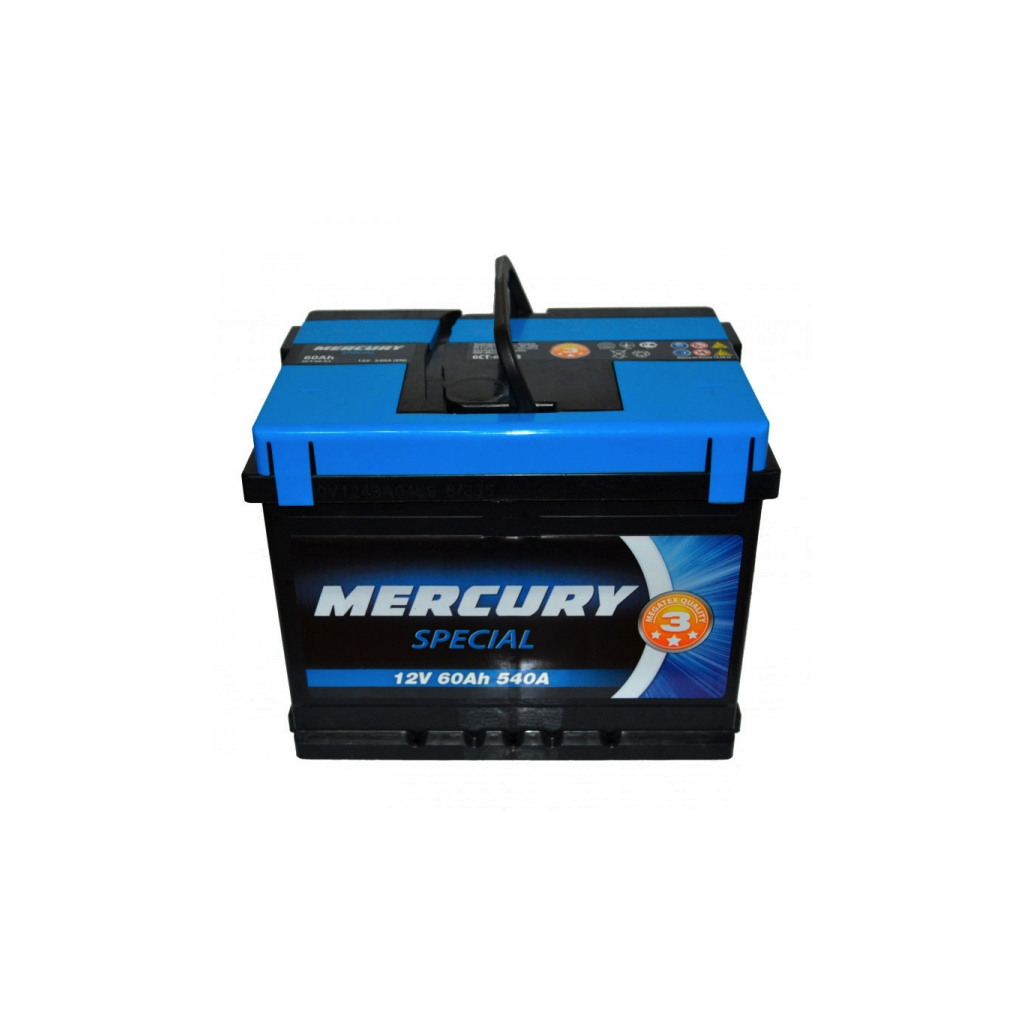 Акумулятор автомобільний MERCURY battery SPECIAL 60Аh (25920) - зображення 1