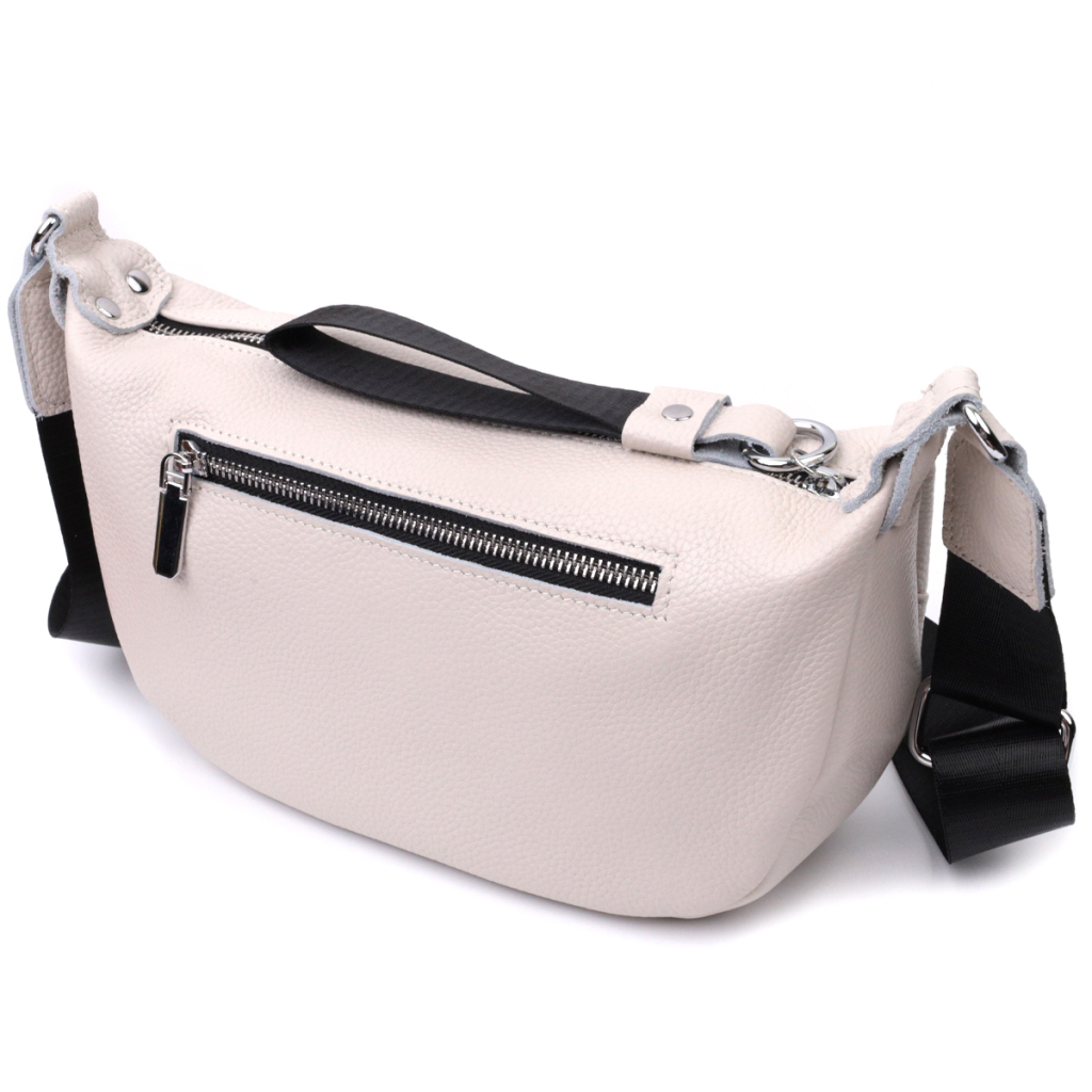 Сумка Vintage Жіноча через плече з натуральної шкіри Біла (22616) - зображення 2