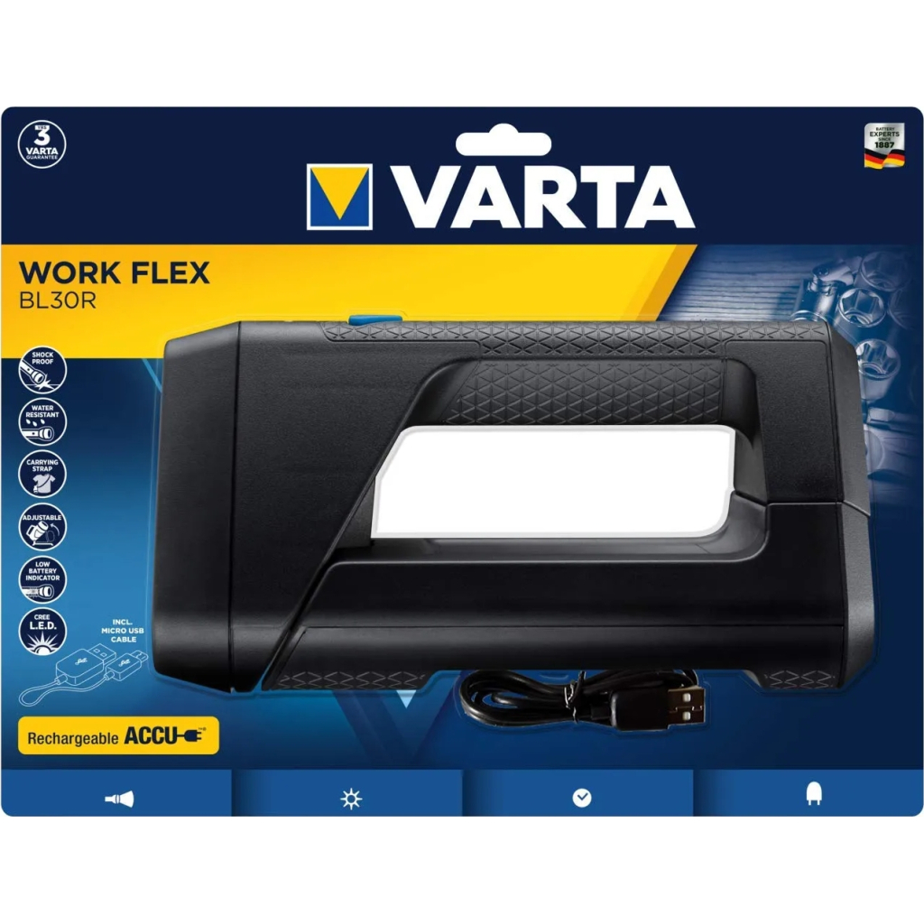 Ліхтар Varta Work Flex BL30R (18684101401) - зображення 3