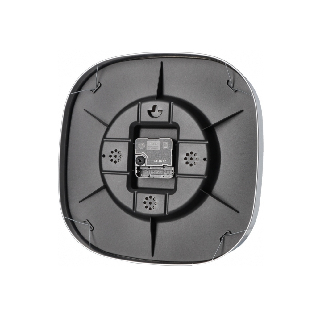 Настінний годинник Optima Promo Promo Jewel, металевий, срібний (O52080-16) - зображення 3