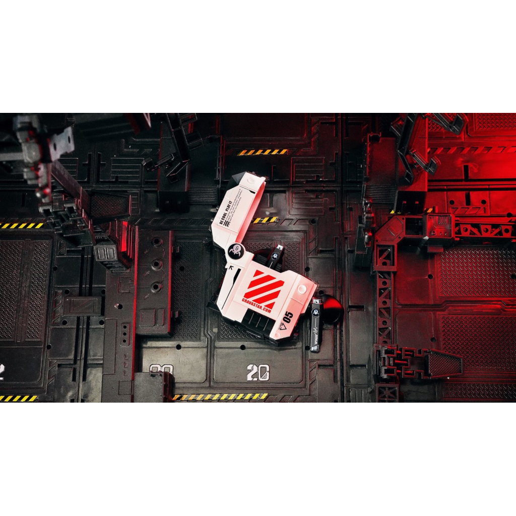 Навушники GravaStar Sirius P5 TWS BT 5.2 IPX4 Defense Mecha (GRAVASTARP5_MECHA_WHT_V2) - зображення 8