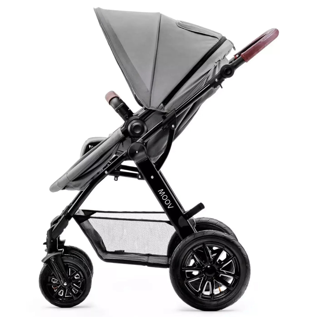Коляска Kinderkraft 3 в 1 Moov Gray (KKWMOOVGRY00NC) (5902533906949) - зображення 5