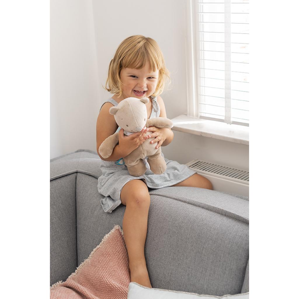 М'яка іграшка Nattou ведмедик Базиль 28 см з музикою (562058) - зображення 2