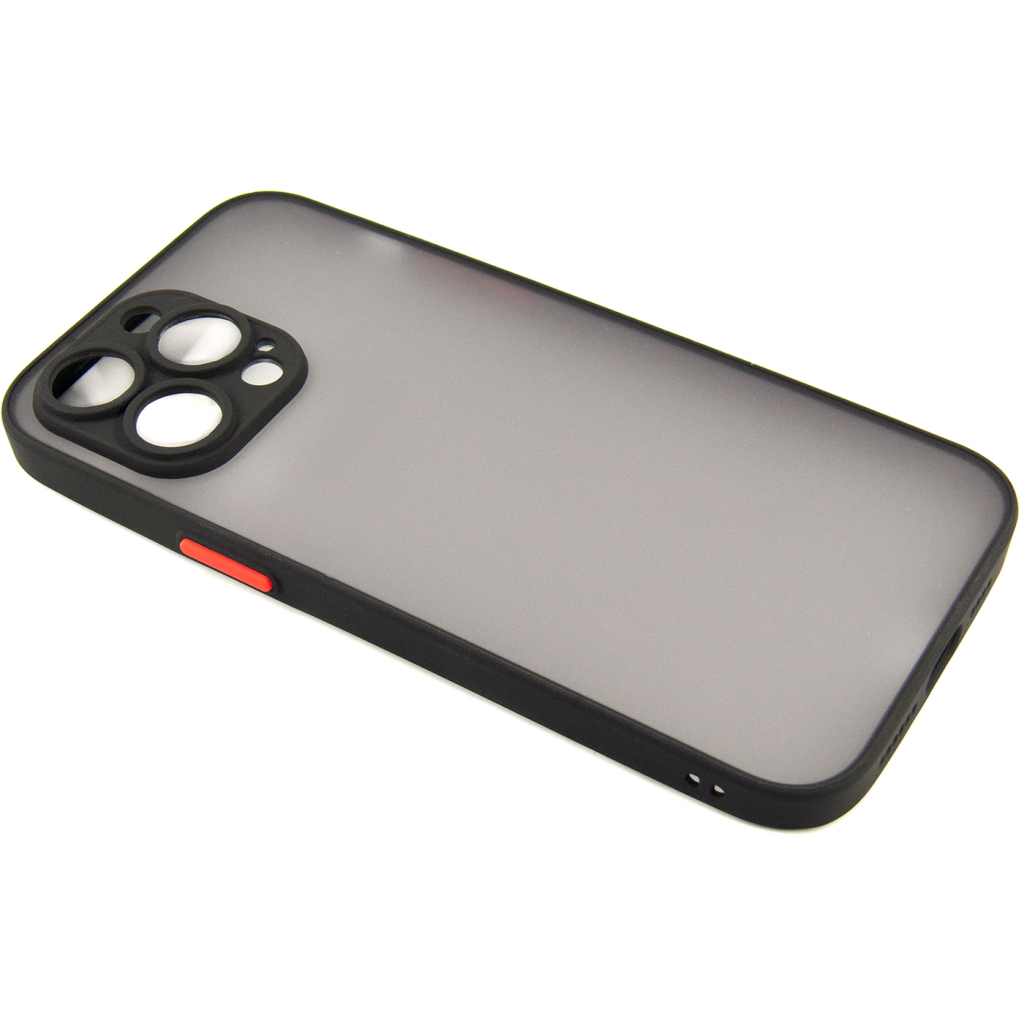 Чохол до мобільного телефона Dengos Matte iPhone 14 Pro Max (black) (DG-TPU-MATT-126) - зображення 3