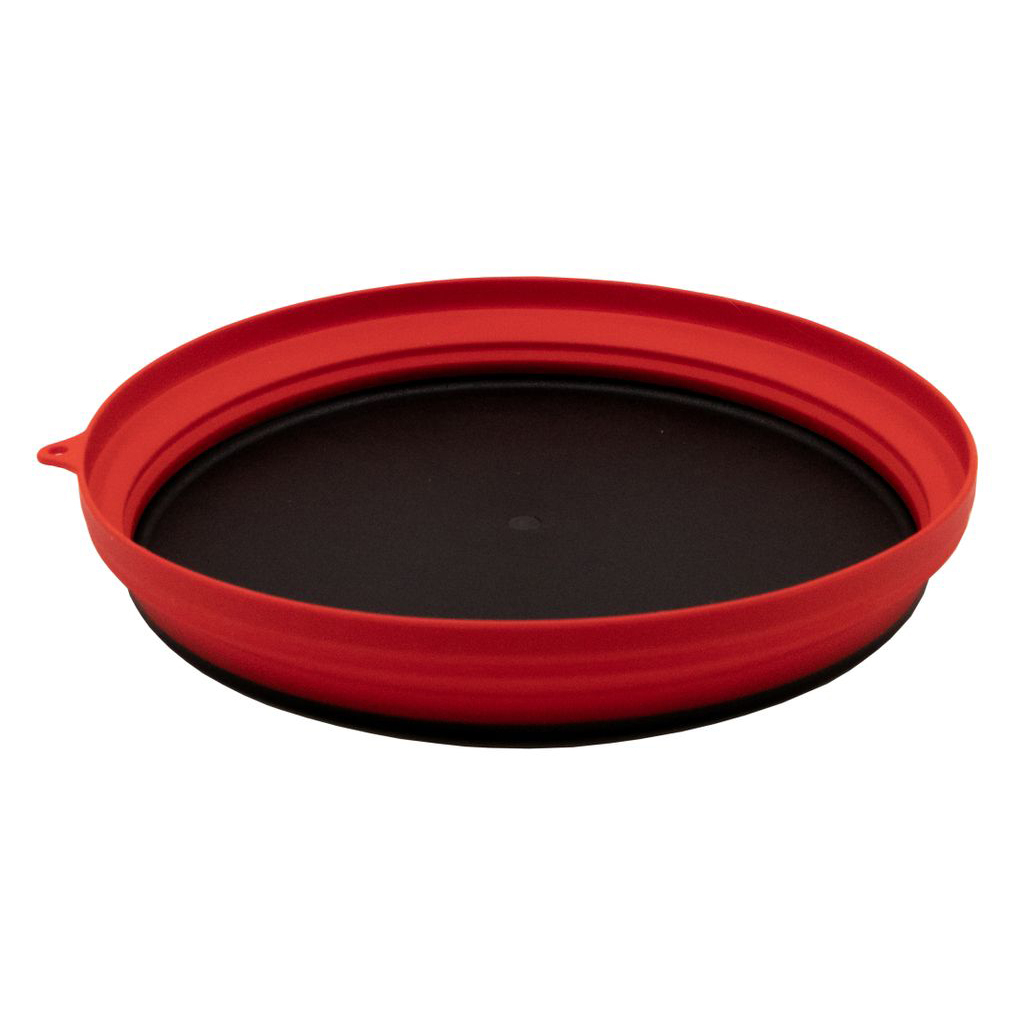 Миска туристична Tramp силіконова з пластиковим дном 1070 мл (TRC-124-terracota) - зображення 3