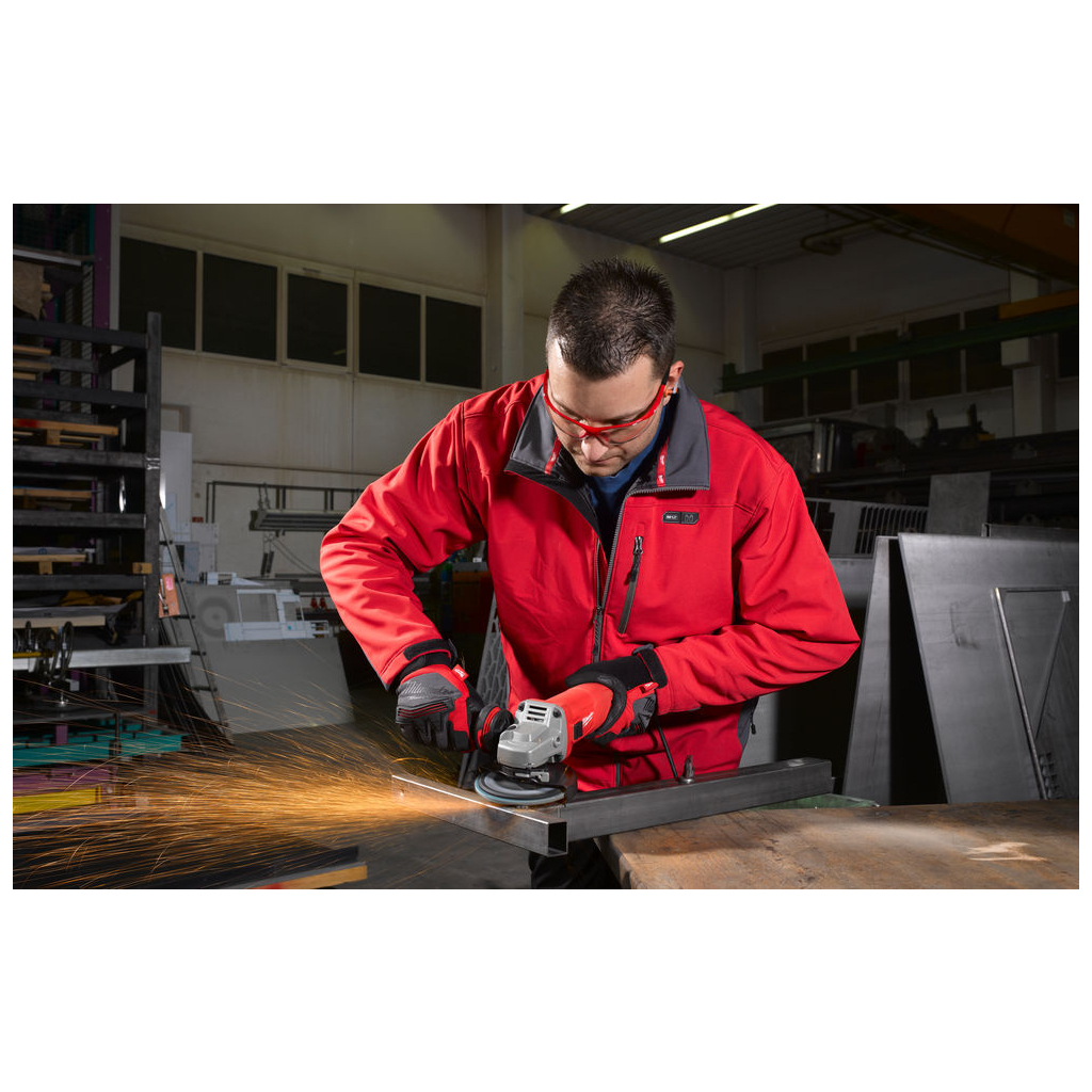 Шліфувальна машина Milwaukee AGV 10-125 EK, 1000Вт, 125 мм (4933451222) - изображение 9