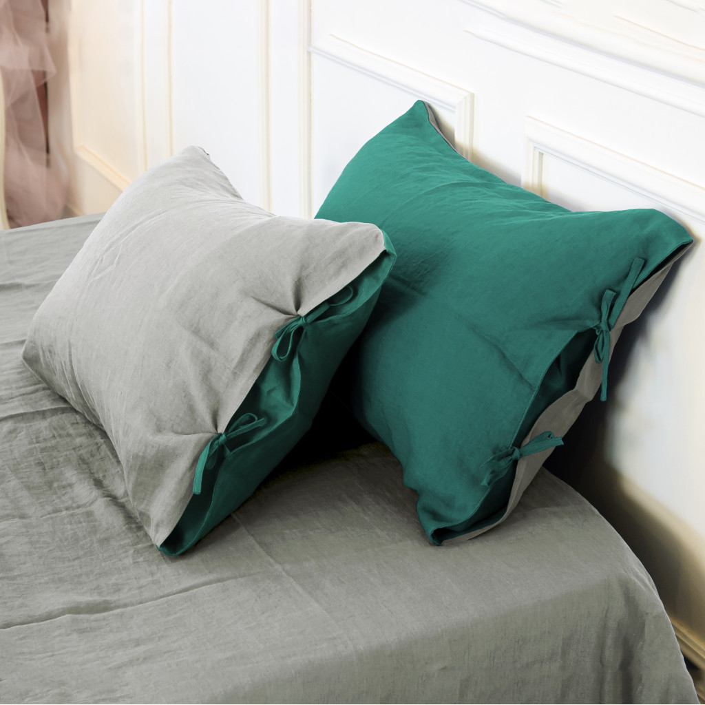 Постільна білизна MirSon Льон Green meadow 143х210х2 (2200005371510) - изображение 2