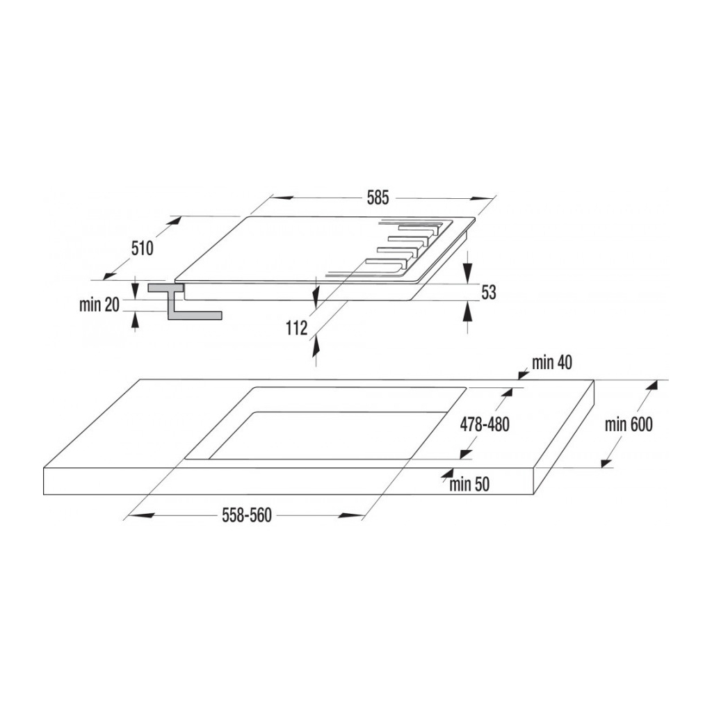 Варочна поверхня Gorenje GT642AB - зображення 9