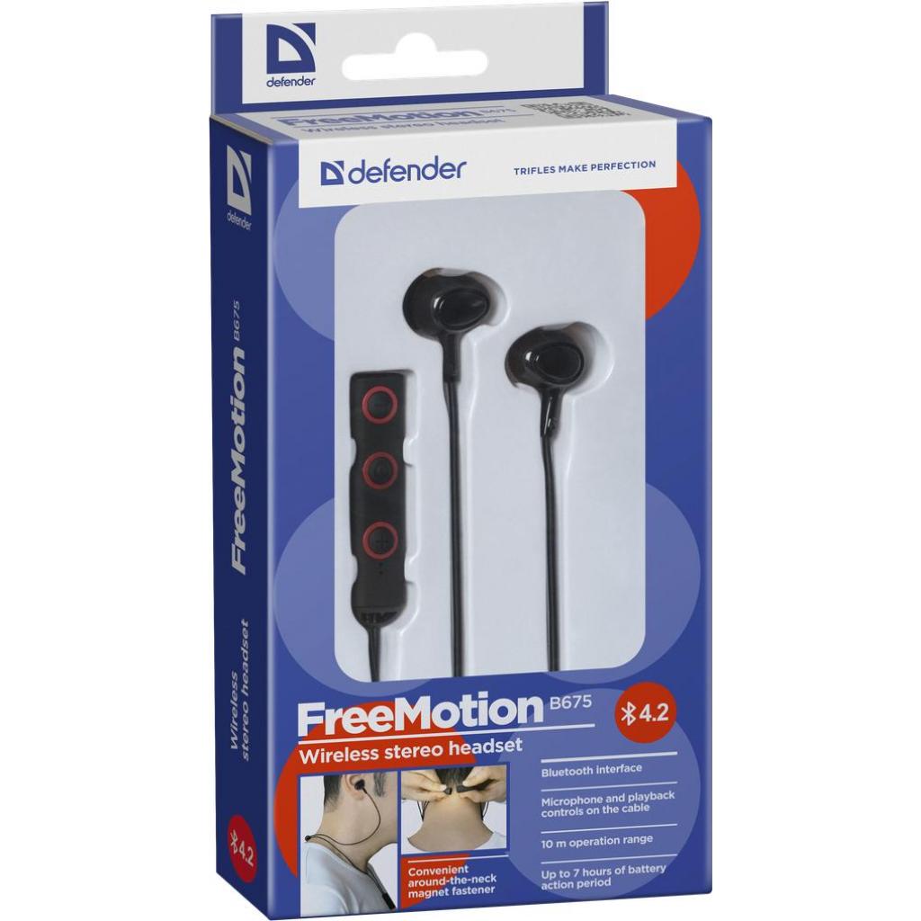 Навушники Defender FreeMotion B675 Black (63675) - зображення 6