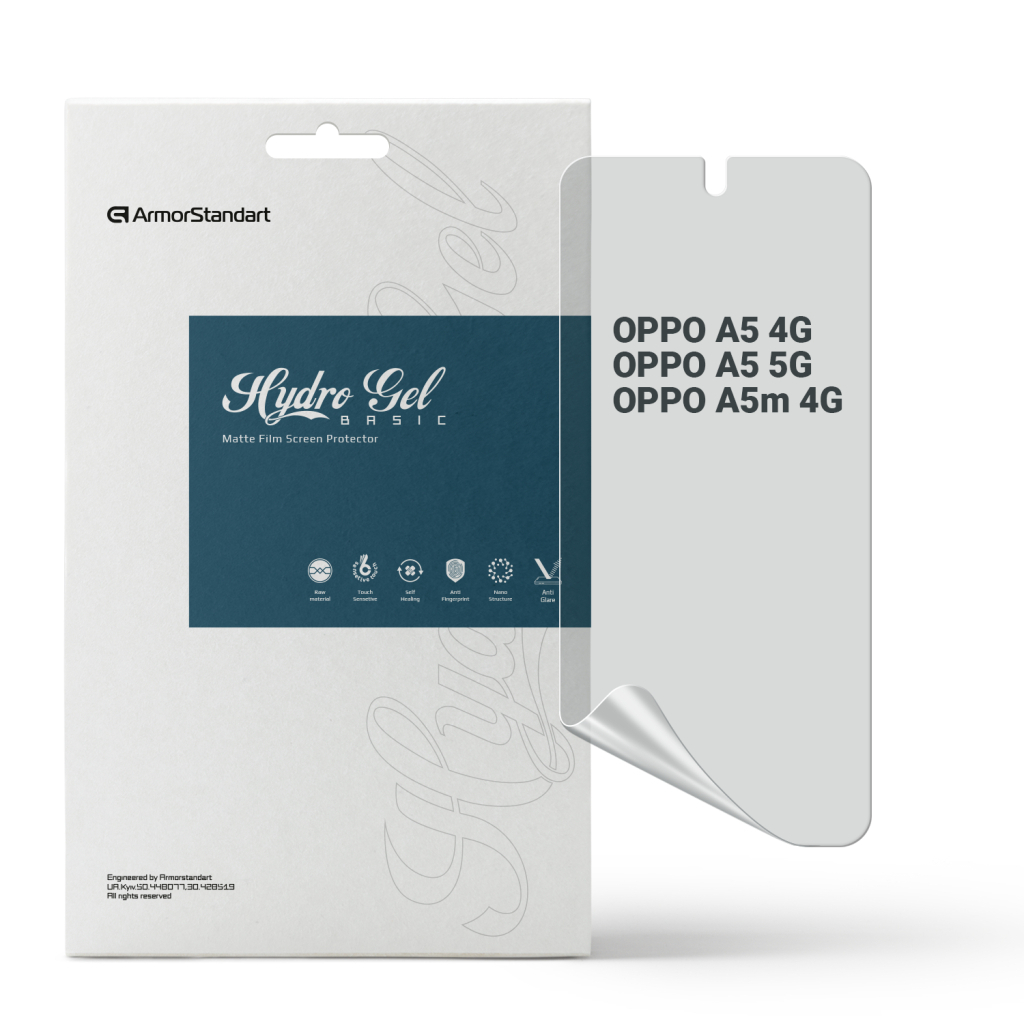 Плівка захисна Armorstandart Matte OPPO A5 4G / A5 5G / A5m 4G (ARM87396) - зображення 1