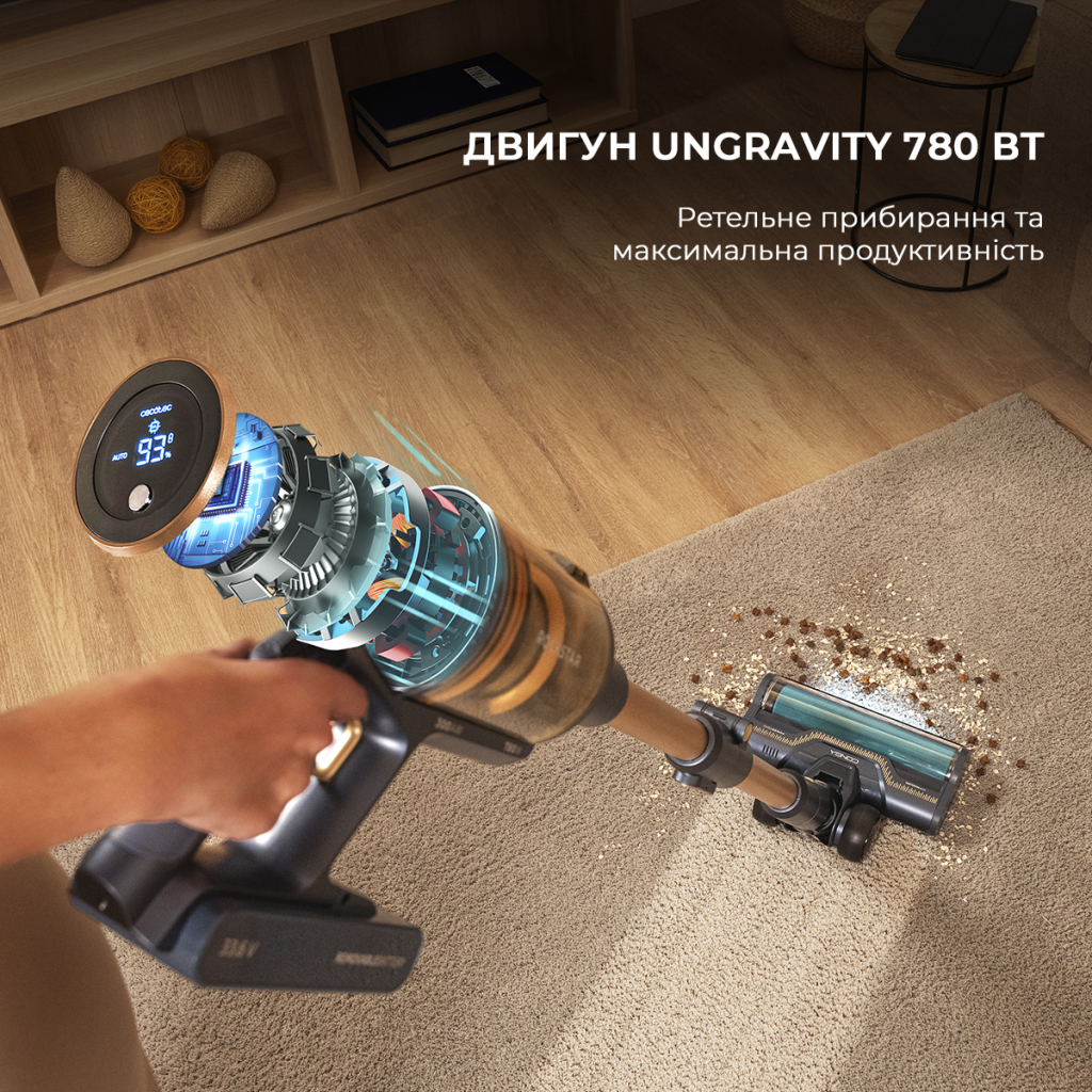 Пилосос Cecotec Conga Rockstar 10500 Solar AquaPet Flex - изображение 5