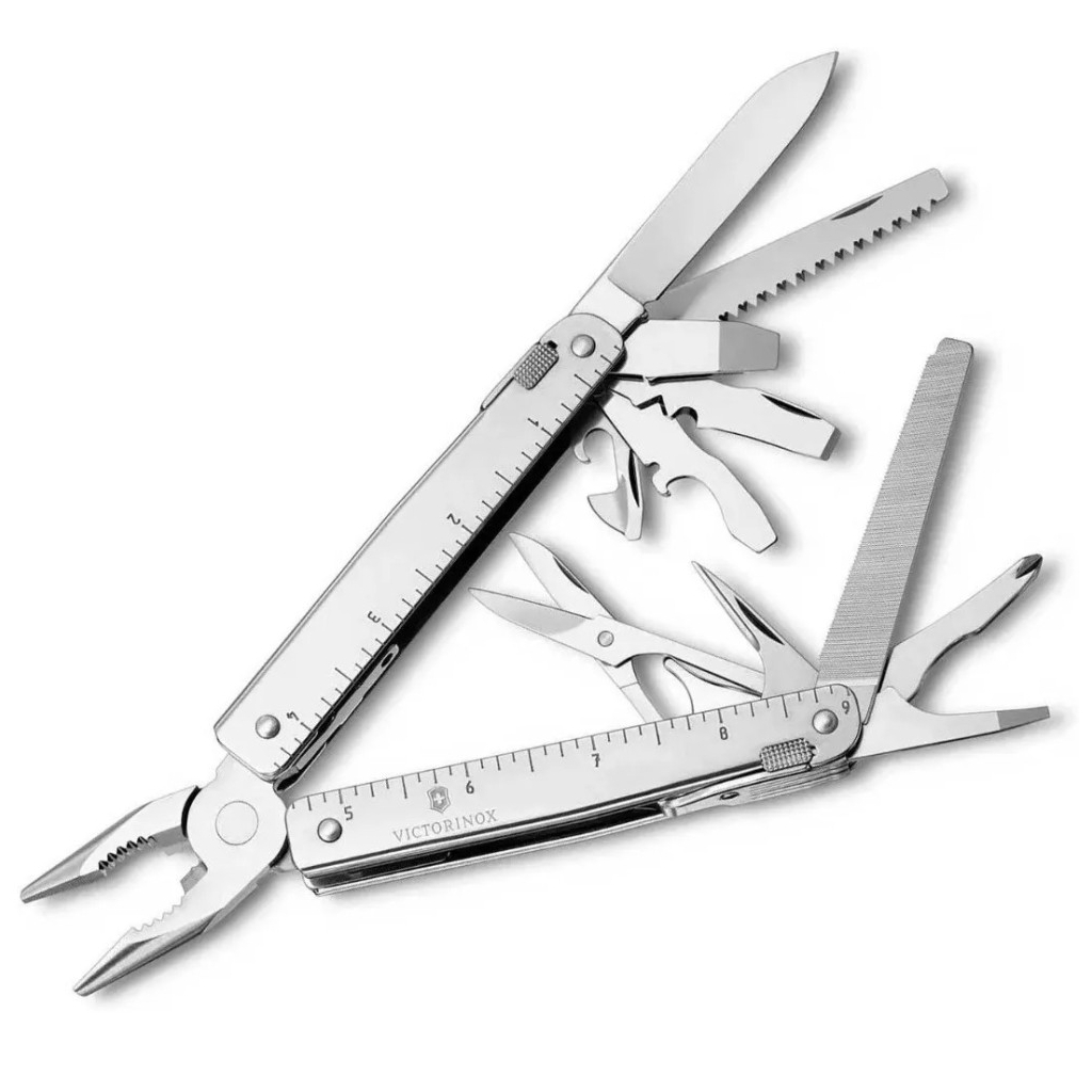 Мультитул Victorinox SwissTool X Plus Ratchet Leather Case (3.0339.L) - зображення 3