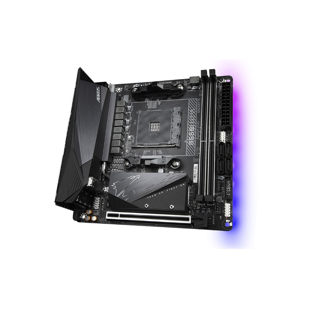 Материнська плата GIGABYTE B550I AORUS PRO AX - зображення 5