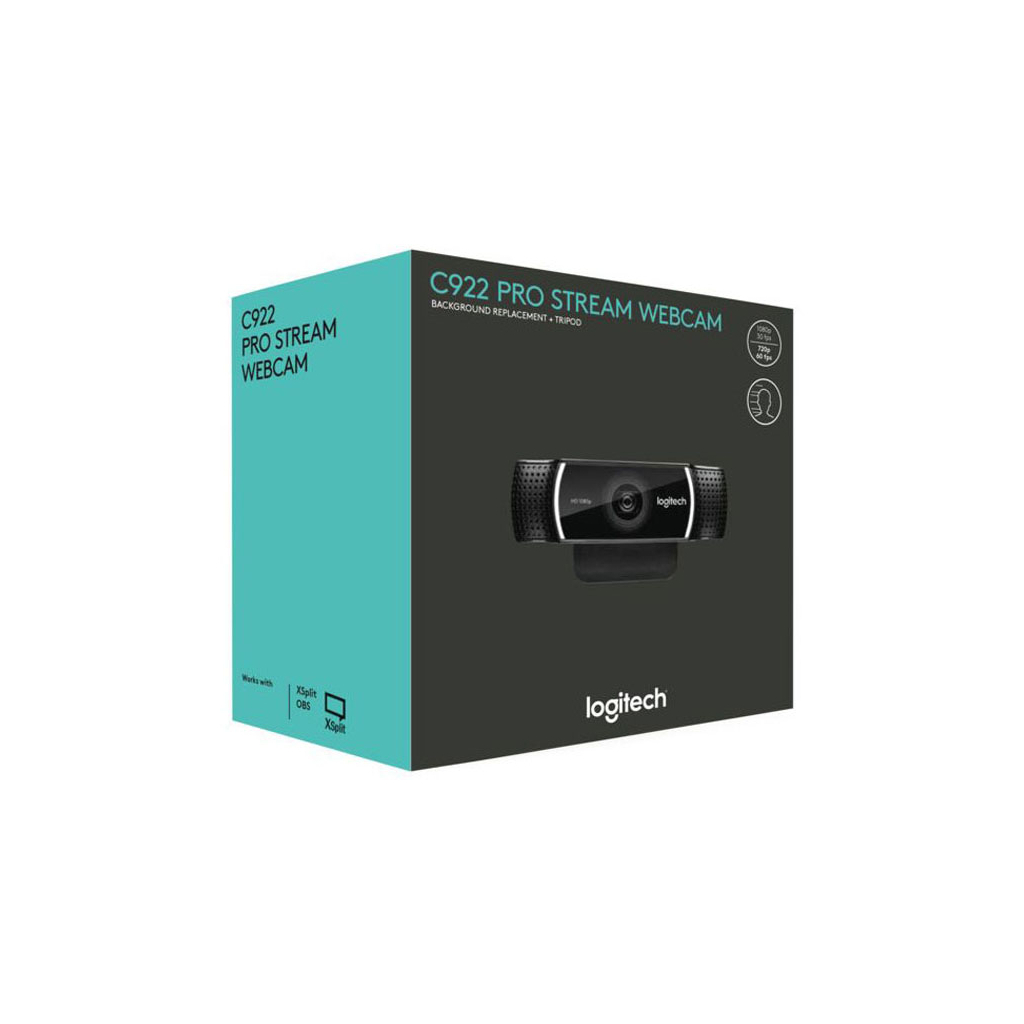 Веб-камера Logitech C922 Pro Stream (960-001088) - зображення 7