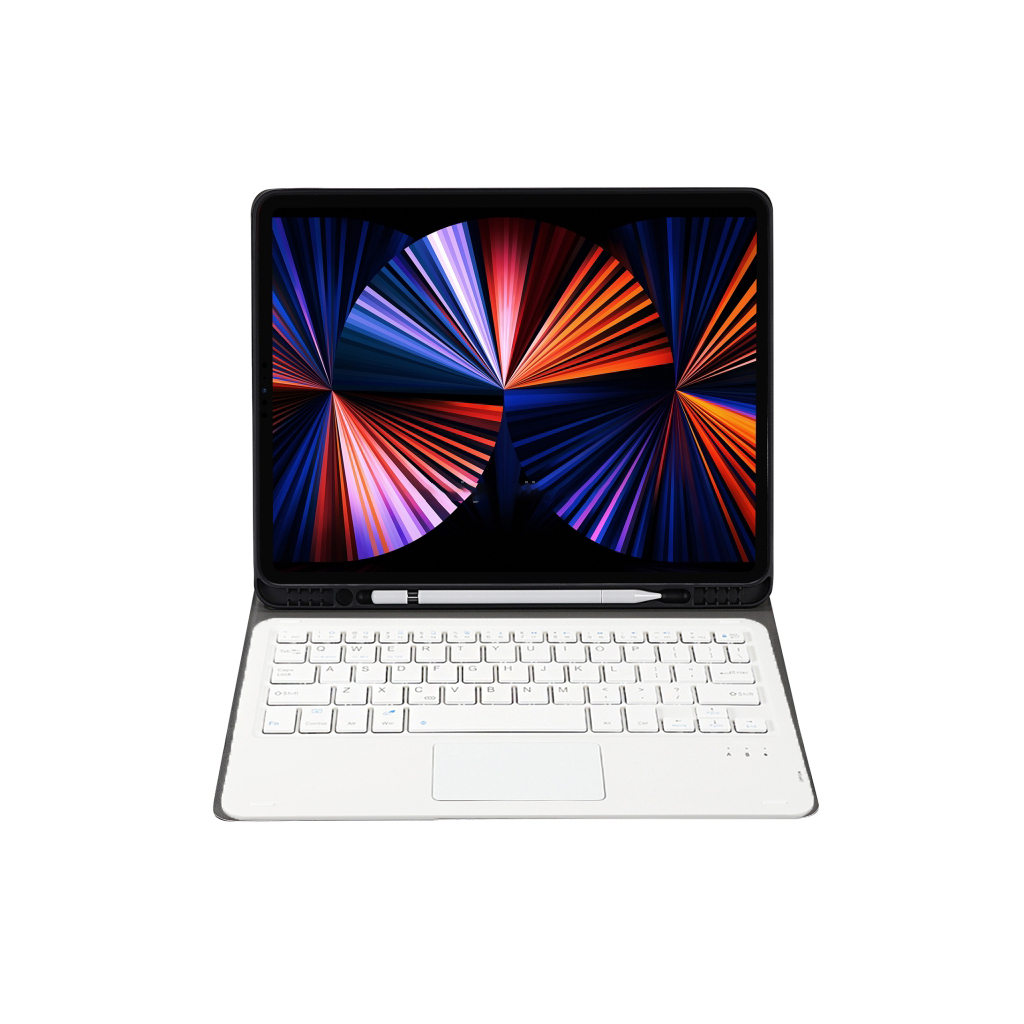 Чохол до планшета BeCover Keyboard+TouchPad Apple iPad Pro 12.9 2018/2021/2022 Black (712381) - зображення 2
