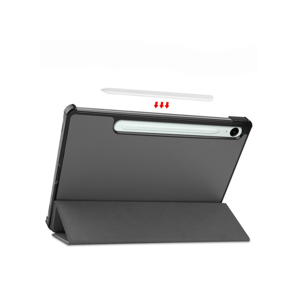 Чохол до планшета BeCover Smart Case Samsung Tab S9 (SM-X710/SM-X716)/S9 FE (SM-X510/SM-X516B) 11.0" Gray (710411) - зображення 5