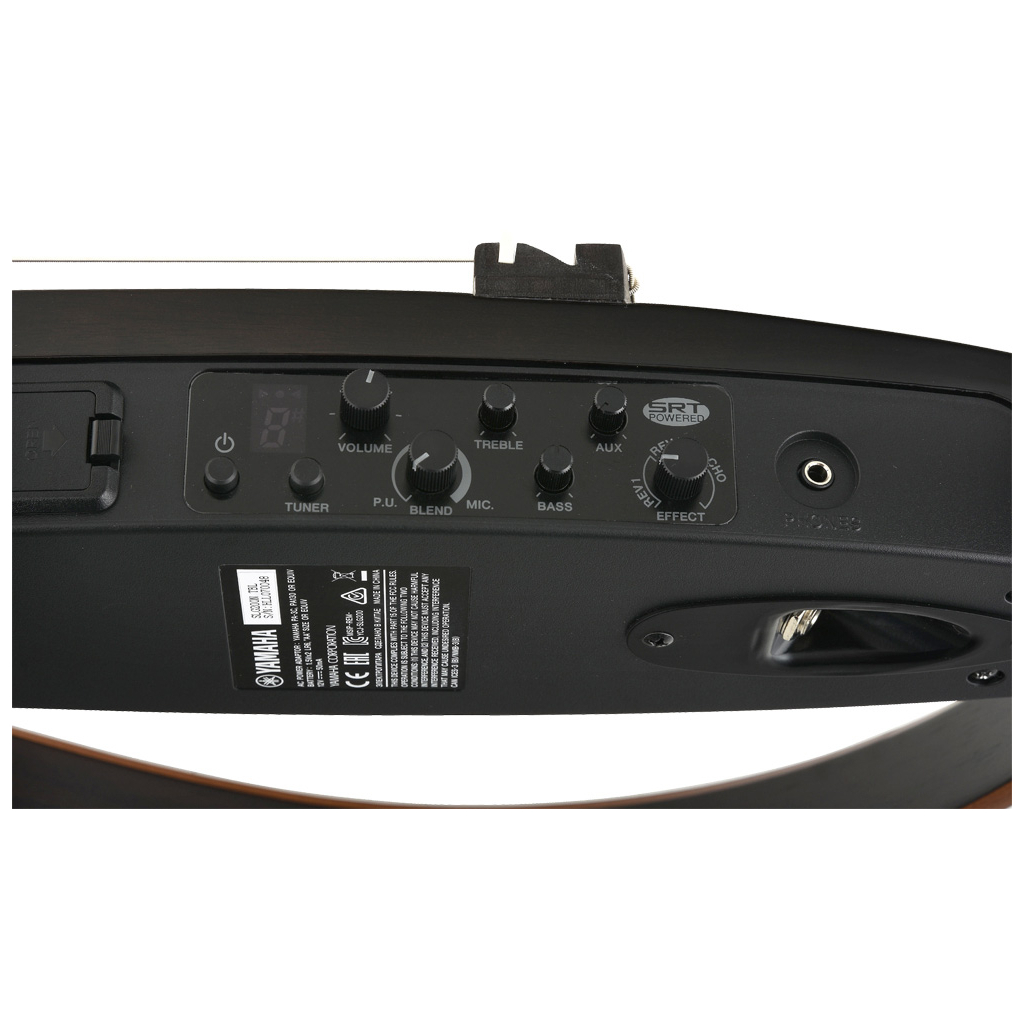 Silent-гітара Yamaha SLG200N Translucent Black - зображення 3
