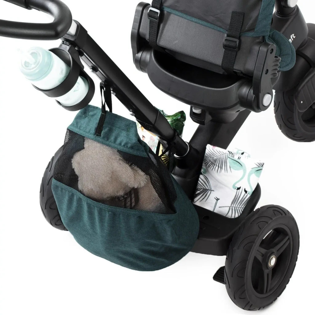 Дитячий велосипед Kinderkraft Easytwist Midnight Green (KKRETWIGRE0000) (5902533914500) - зображення 11