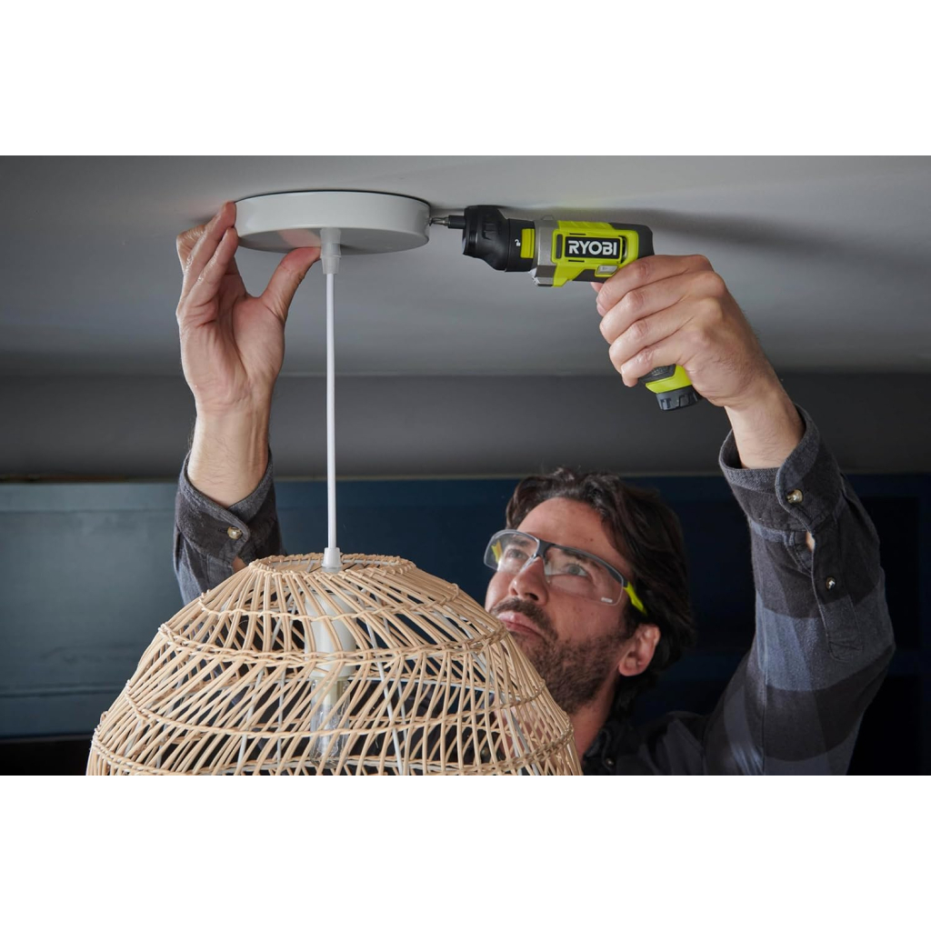 Викрутка акумуляторна Ryobi RSD4-120TA2, USB Lithium, 4V, 1х2Ah, 5Нм, 200об/хв, 2 насадки ,10 біт, кейс (5133006211) - зображення 5
