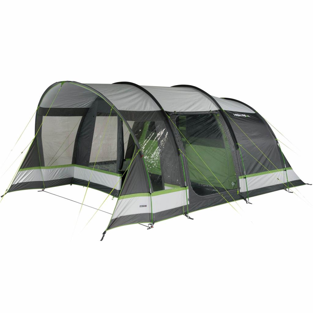 Намет High Peak Garda 5.0 Light Grey/Dark Grey/Green (928662) - зображення 3