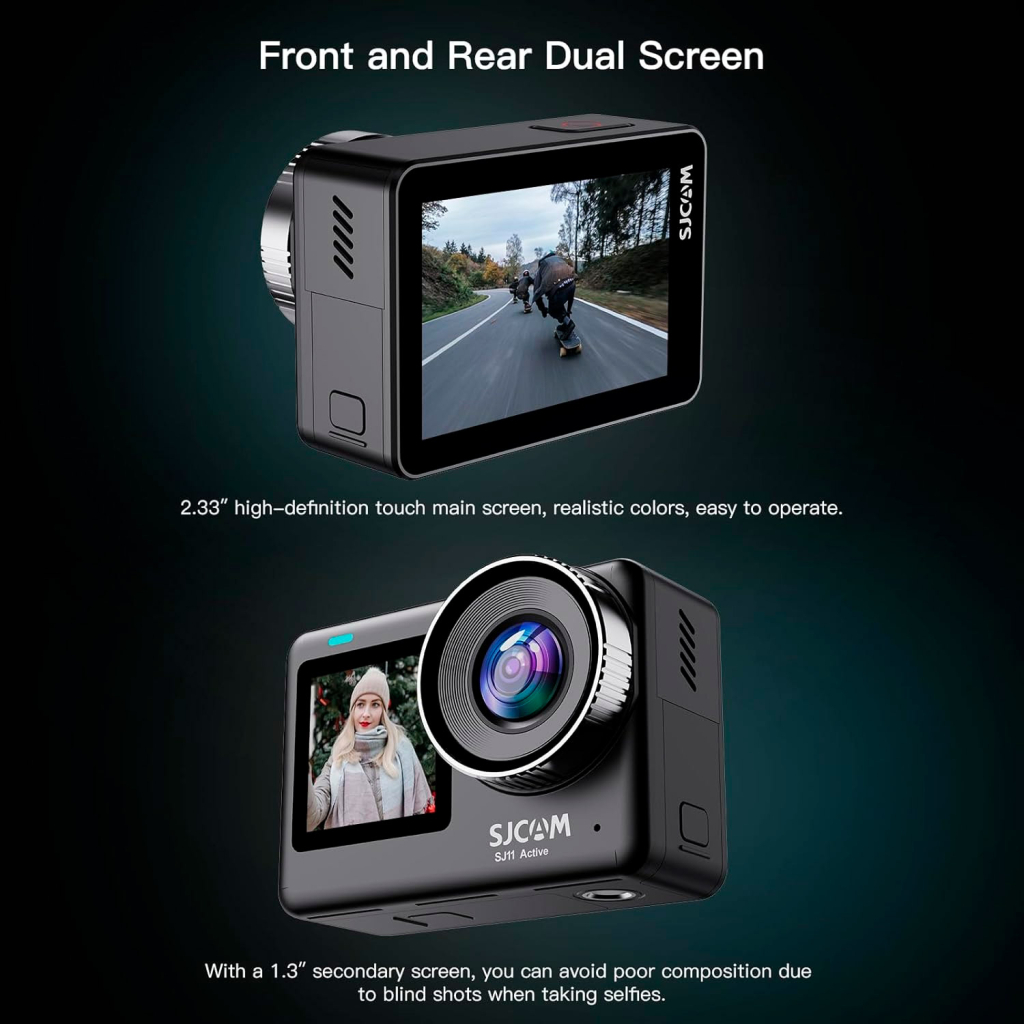 Екшн-камера SJCAM SJ11 Active (6972476162398) - зображення 9
