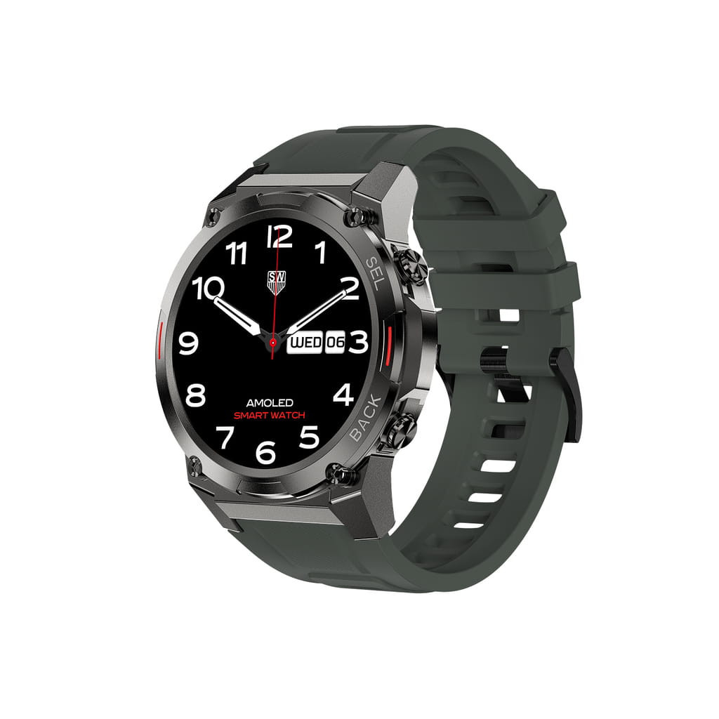 Смарт-годинник OUKITEL BT50 Black (6931940742276) - зображення 1
