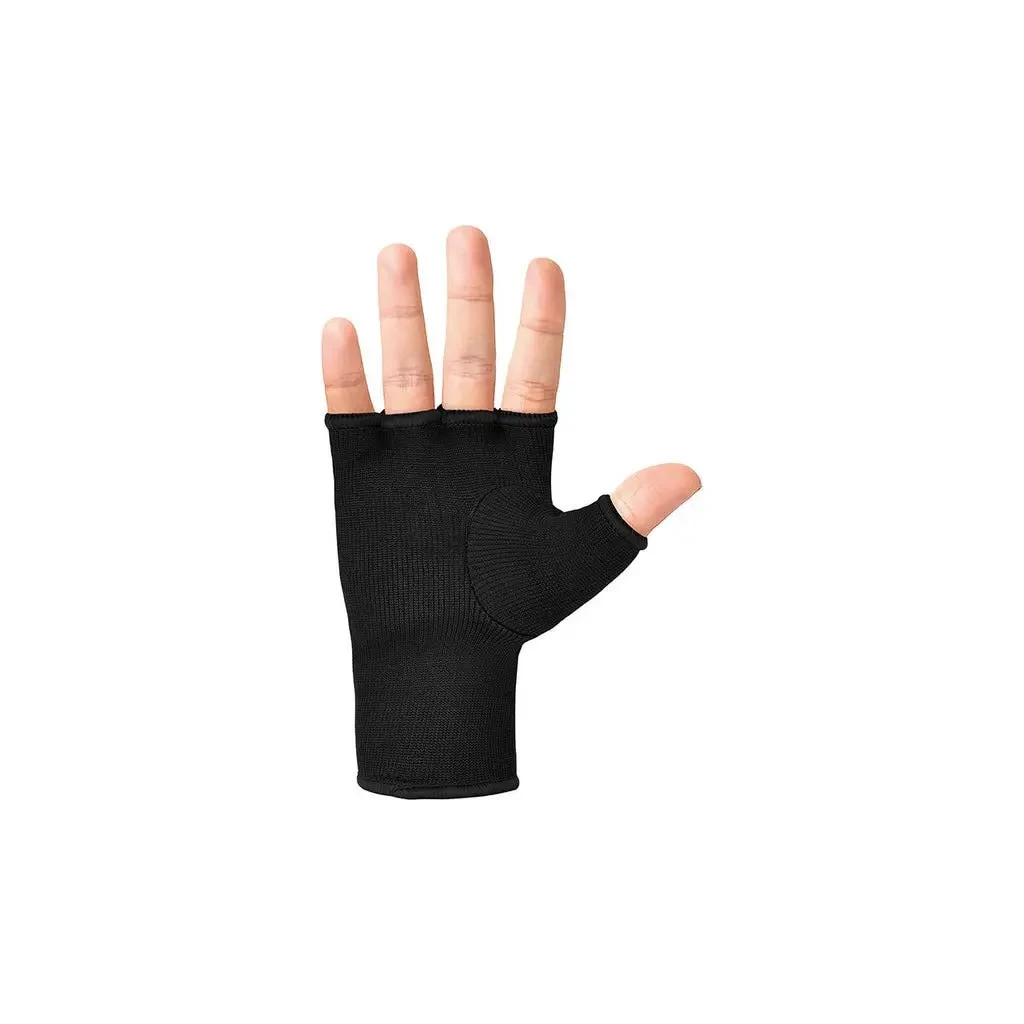 Бинти-рукавиці RDX Inner Black/White XL (HYP-IBW-XL) - зображення 4