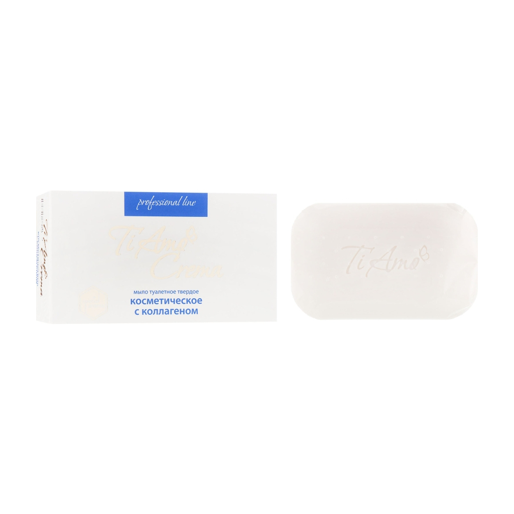 Тверде мило Ti Amo Crema з колагеном 115 г (4820195503881) - зображення 1