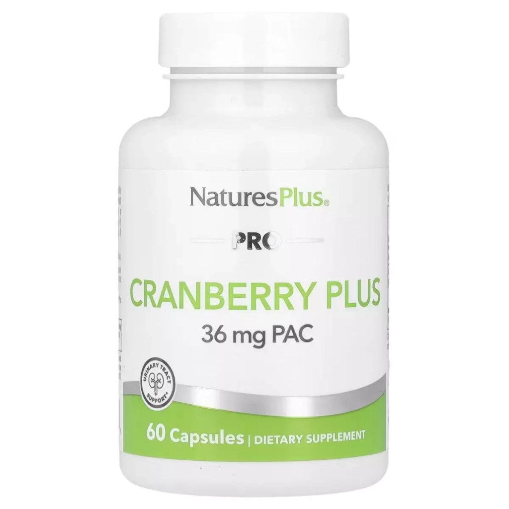 Вітамінно-мінеральний комплекс Natures Plus Журавлина органічна, PRO Cranberry Plus, 60 капсул (NAP-39516) - зображення 1