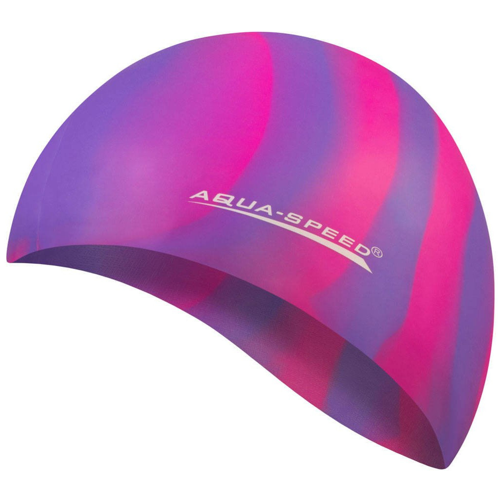 Шапка для плавання Aqua Speed Bunt 4055 113-62 мультиколор Уні OSFM (5908217640550) - зображення 1