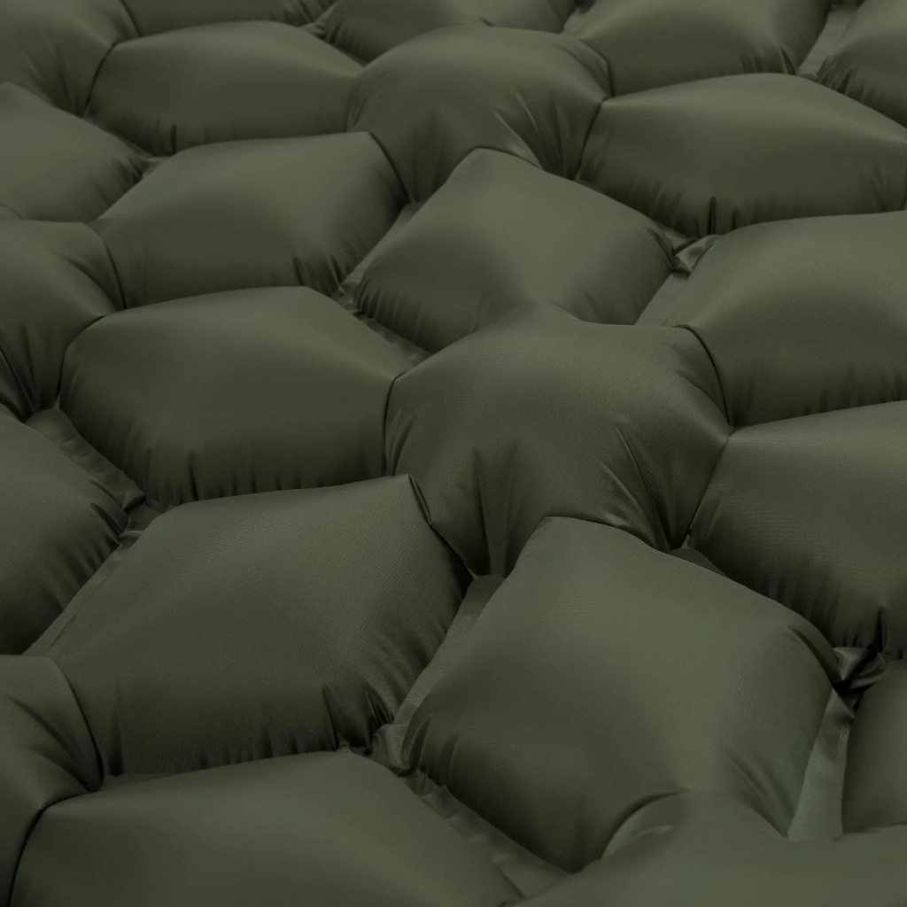 Туристичний килимок Highlander Nap-Pak Inflatable Sleeping Mat 5 cm Olive AIR071 (929796) - зображення 6